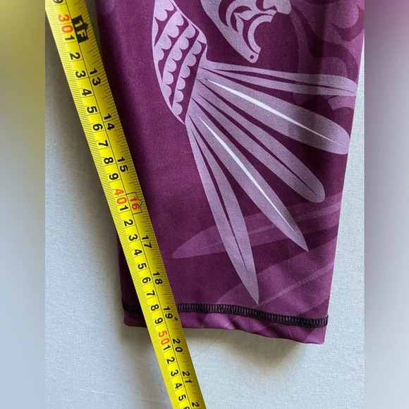 Nominou  Jas the Hummingbird purple Athleisure Leggings size S - Picture 5 of 7